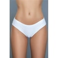 thumbnail image 1 of BeWicked 2048-WH-XS Women Desiree White Panty - Extra Small, 1 of 2