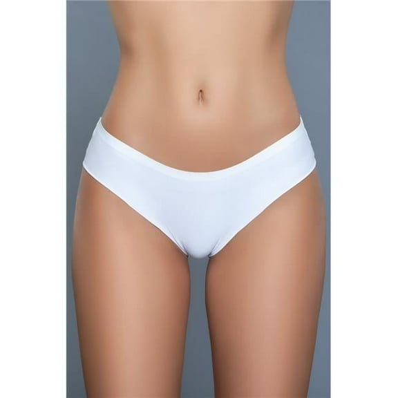 BeWicked 2048-WH-XS Women Desiree White Panty - Extra Small