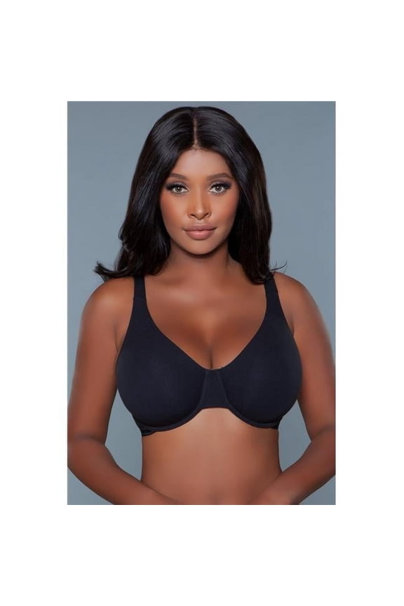 BeWicked 2216-BLK-36C Veronica Bra, Black - Size 36C