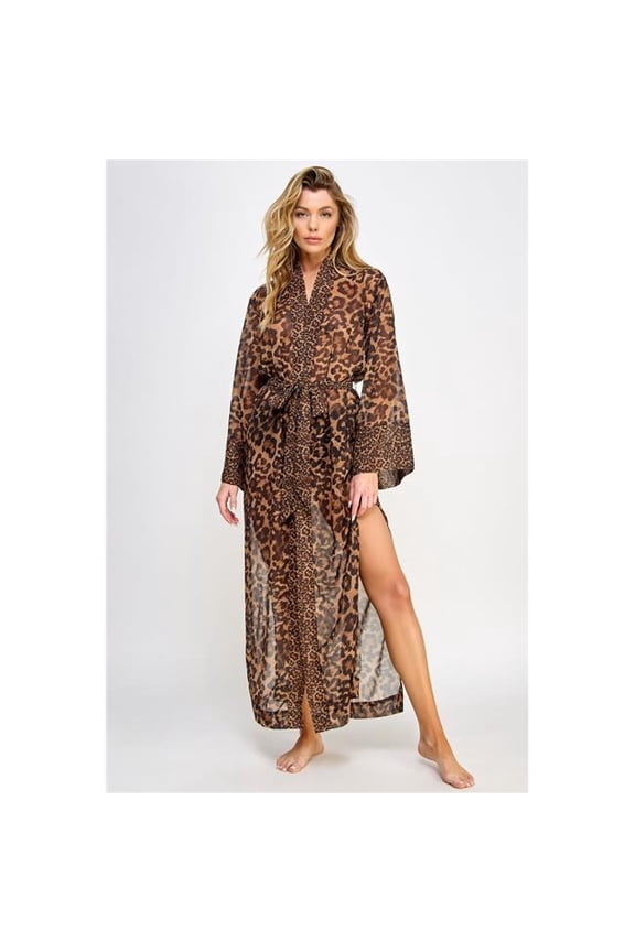 BeWicked  Juliana Robe, Leopard - Small& Medium