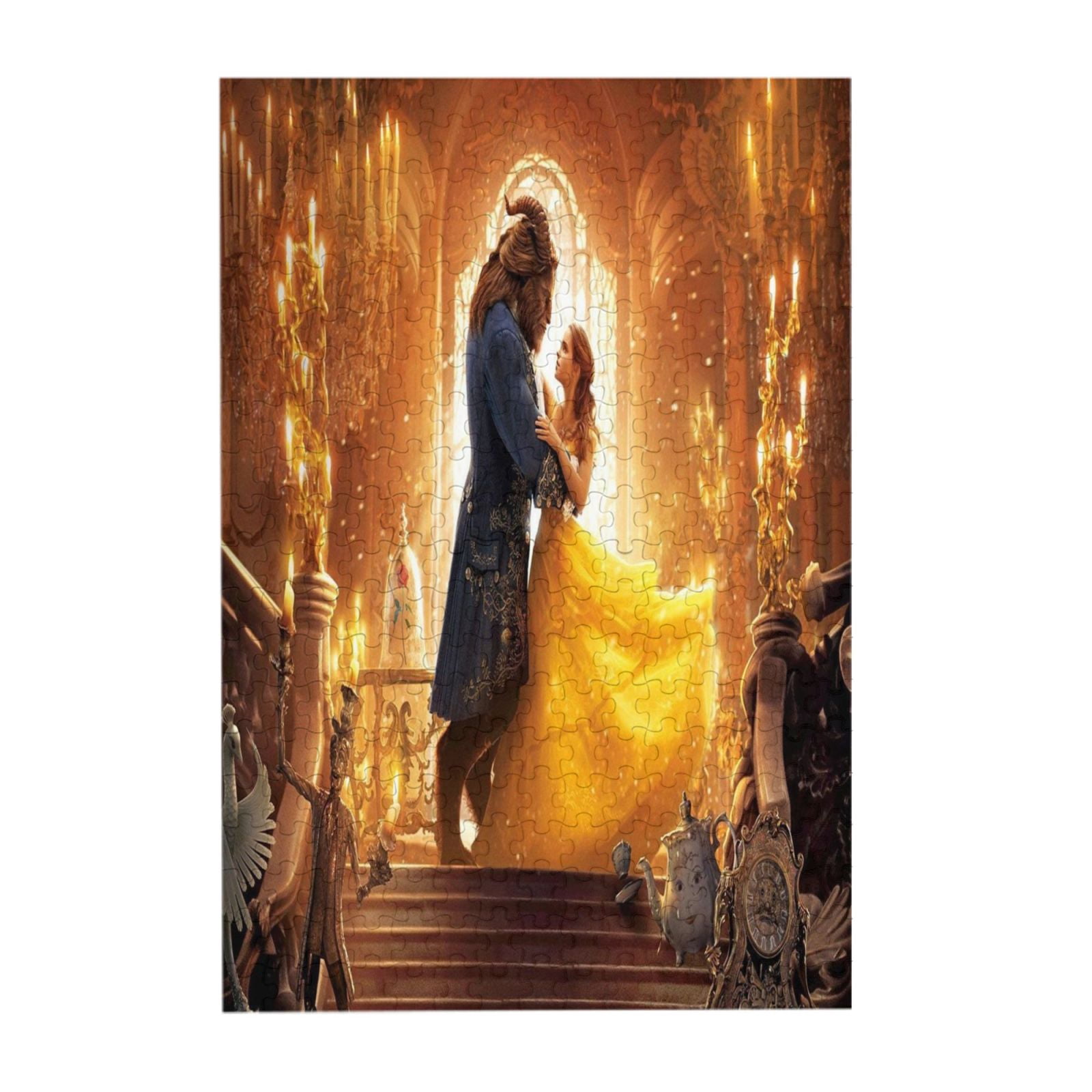 Bea-sted Prinses Beauty Jigsaw Puzzles Cartoon Jigsaw Puzzle for Home ...