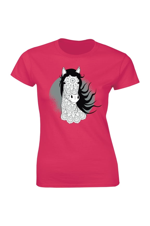Beaautiful Cute Fancy Horse Unique Animal Gift Lovers Idea Women's T-Shirt