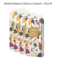 thumbnail image 1 of Beaba Baby Diapers Size 3 (13-24 lbs), 50 Ct, Jungle Fantasy Diapers, Ultra-Thin & Breathable, 1 of 4