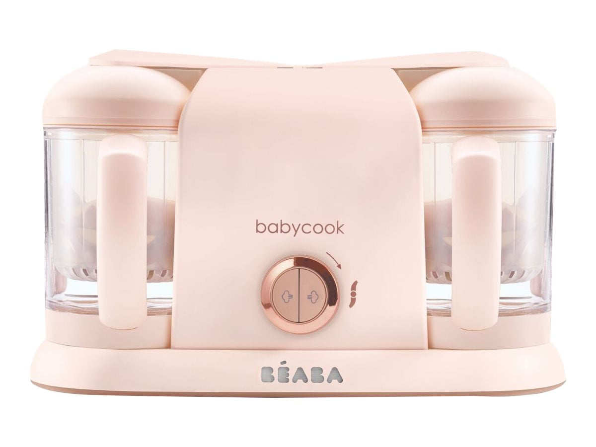 Beaba Babycook Plus - Baby blender/steamer - rose gold - Walmart