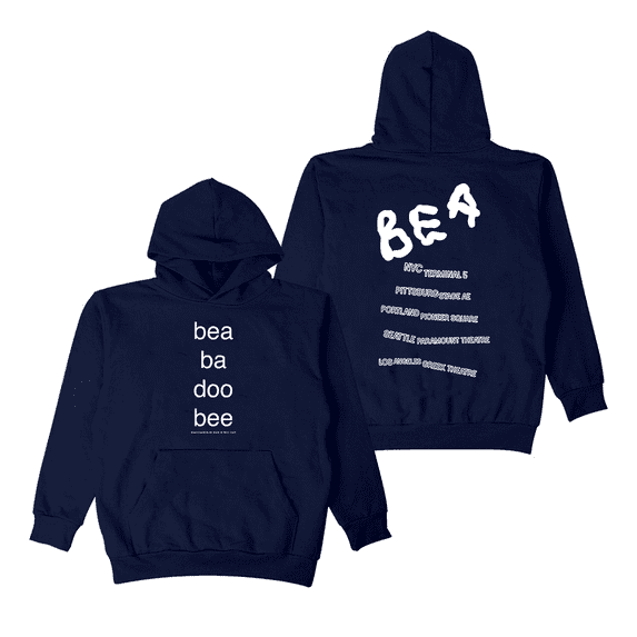 Beabadoobee Merch Hoodie Bea Black Tour Hoodies Long Sleeve Streetwear For Fans Women Mens Top Pullover