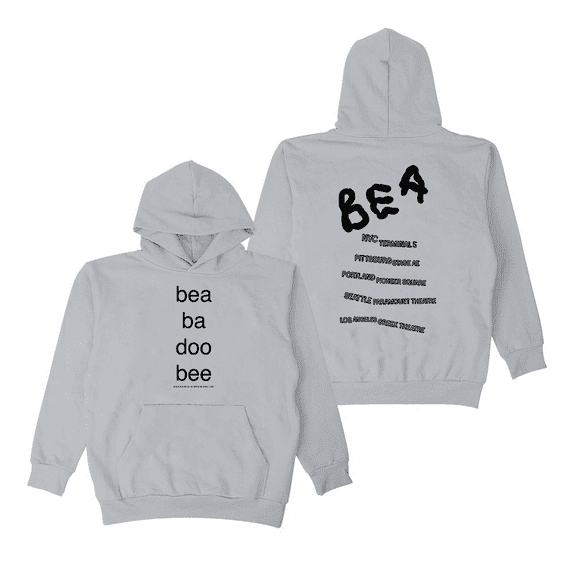 Beabadoobee Merch Hoodie Bea Black Tour Hoodies Long Sleeve Streetwear For Fans Women Mens Top Pullover