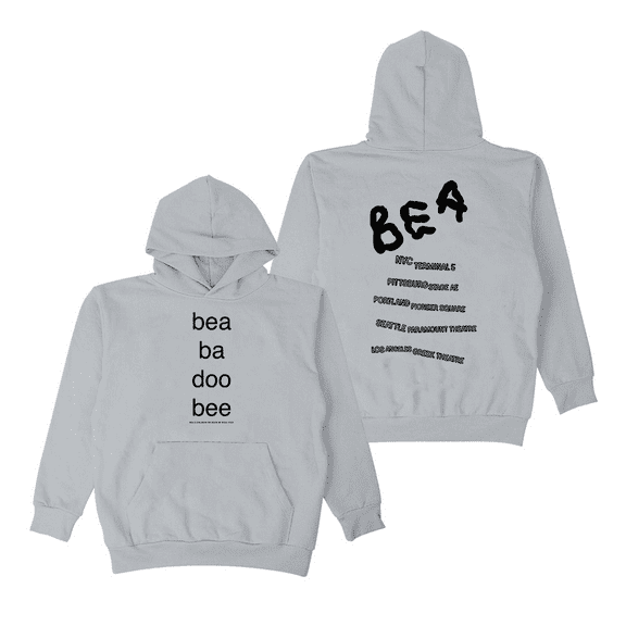 Beabadoobee Merch Hoodie Bea Black Tour Hoodies Long Sleeve Streetwear For Fans Women Mens Top Pullover