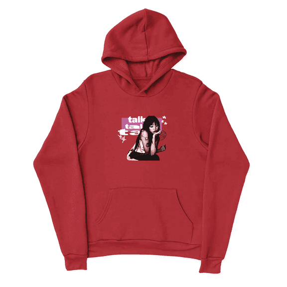 Beabadoobee Merch Hoodie Talk Talk Talk Long Sleeve Sweatshirt Men Women Streetwear Unisex Pullover