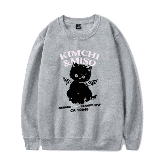 Beabadoobee Merch Sweatshirts Cats Long Sleeve Crewneck Men Women Furfax Unisex