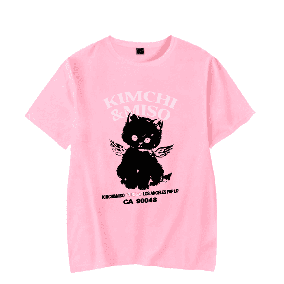Beabadoobee Merch T-Shirt Cat T Shirts Unisex Short Sleeve Furfax Tee Tops Streetwear