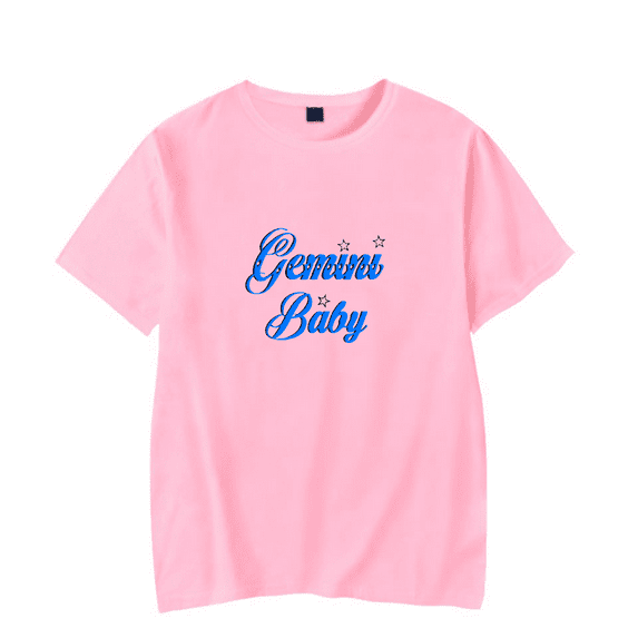 Beabadoobee Merch T Shirt Gemini Baby Tee T-Shirt Tee Print Short Sleeve Summer For Fans Women Mens Top Streetwear