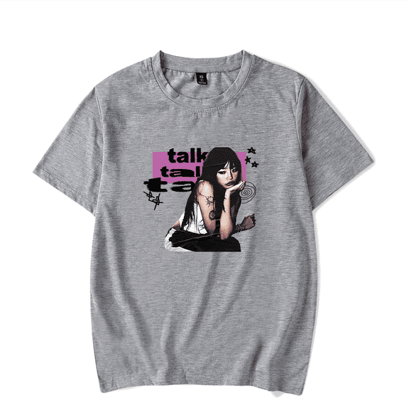 Beabadoobee Merch T-Shirt Talk Talk Talk Short Sleeve Summer T Shirts Men Women Streetwear Top Tees