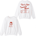thumbnail image 1 of Beabadoobee Merch Tour 2025 Crewneck Sweatshirt Men Women Long Sleeve, 1 of 2
