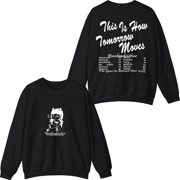 Beabadoobee Merch Tour 2025 Crewneck Sweatshirt Men Women Long Sleeve