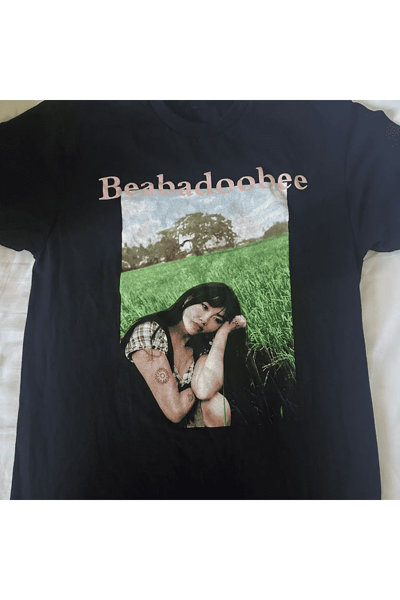 Beabadoobee Music For Lovers Black T-Shirt Cotton Full Size