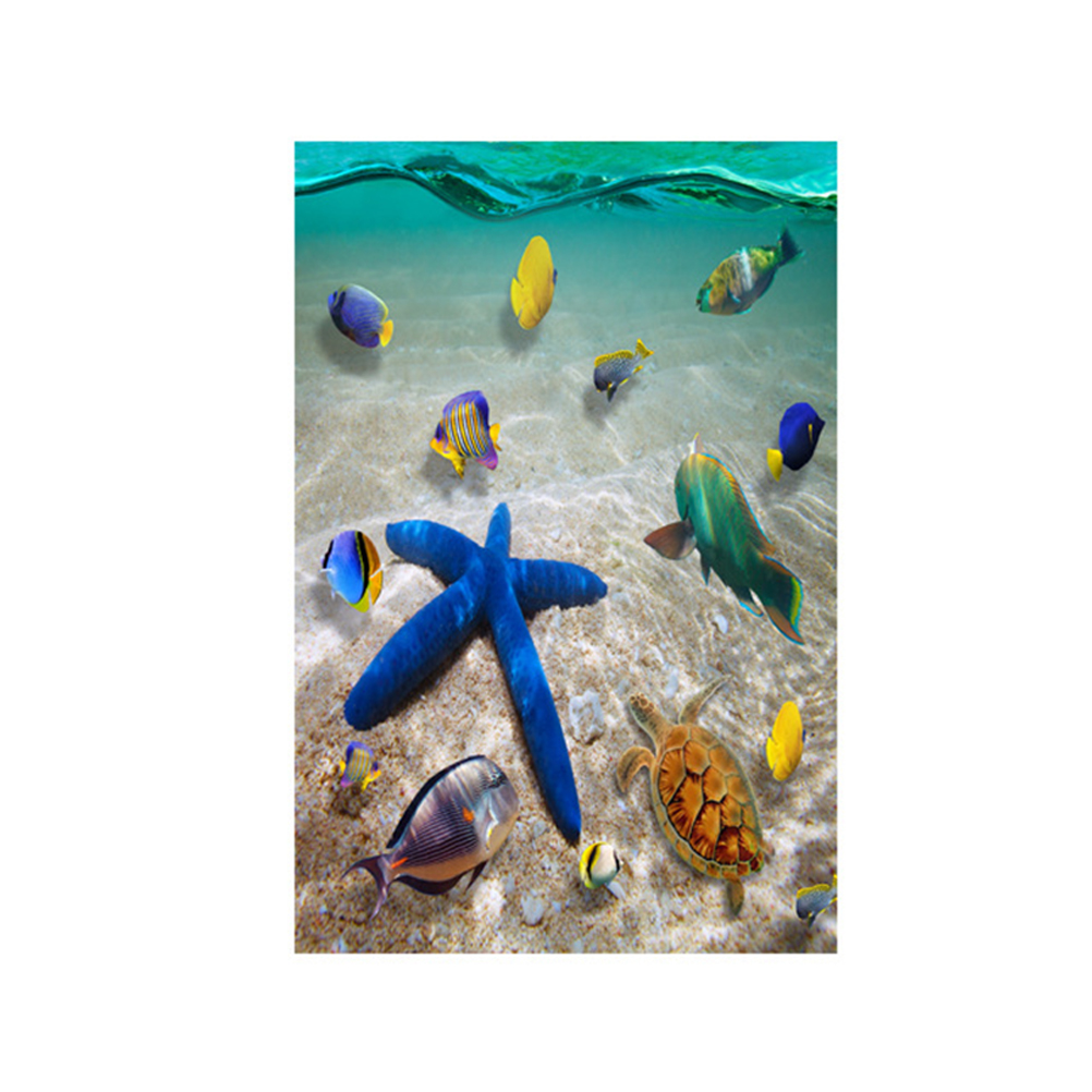 Beach 3D Wall Sticker Floor Decals Removal Floor Sticker Wall Mural Art