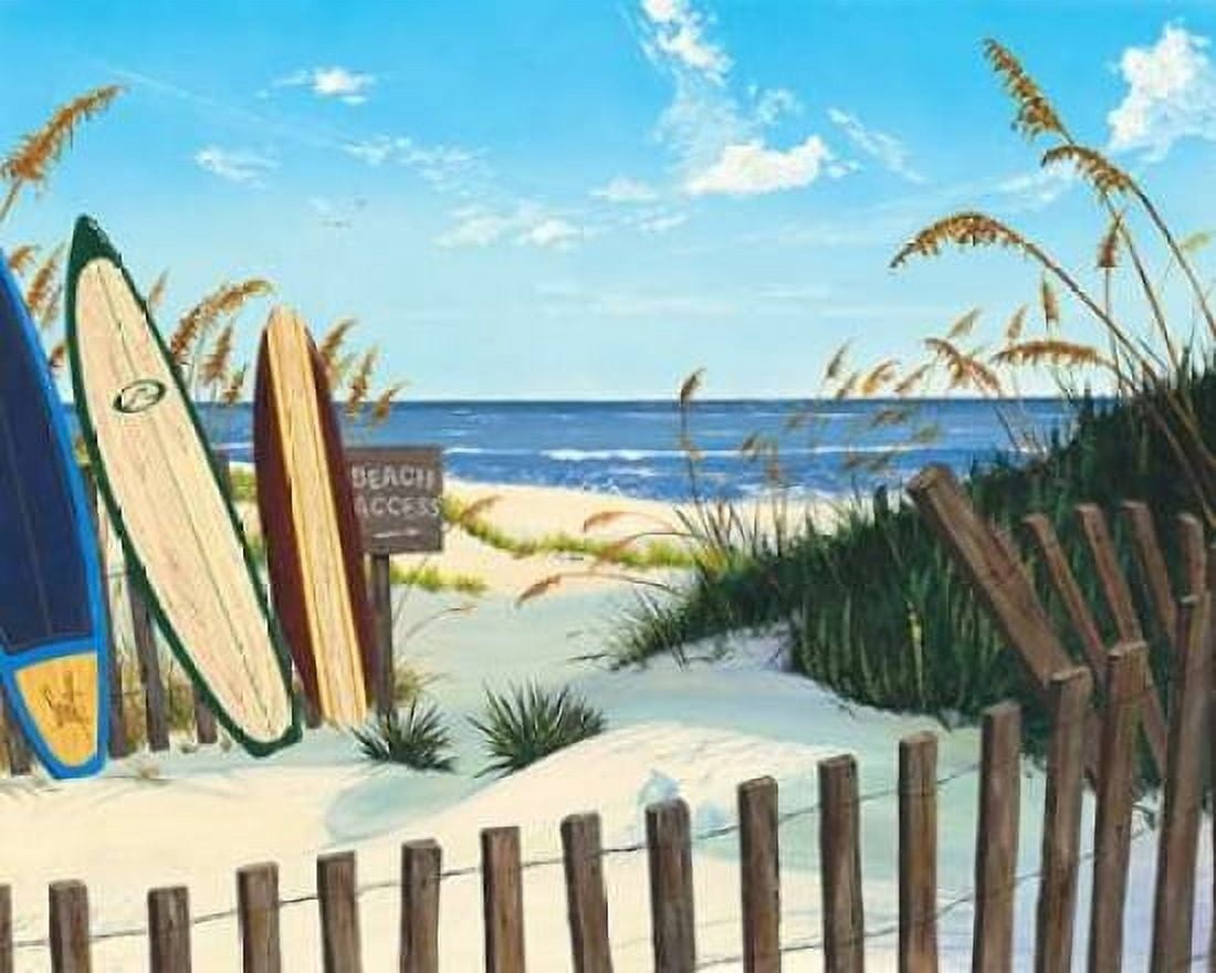 Beach Access Canvas Art - Scott Westmoreland (24 x 30)