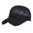 thumbnail image 1 of Beach Add-Ons Beach Hat Sun Hat Polyester Black 56-58cm 70g Breathable Casual Baseball Cap Adjustable Outdoor Awning, 1 of 6