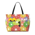thumbnail image 1 of Beach Bag For Women, Colorful Lemon Beach Tote Bag Swim Pool Bag Large Tote With Pockets For Workout., 1 of 1