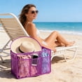 thumbnail image 1 of Beach Bag Insert, Mesh Hollow Storage Organizer Pouch, Multi-Use Inner Bag Separator, Lightweight Net Bag for Beach Tote, Travel, Cosmetics, Toys & Daily Essentials, 1 of 6