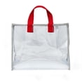thumbnail image 1 of Beach Bag for Women Men Clear Tote Bag Waterproof Sandproof Transparent Summer Travel Handbag, 1 of 4