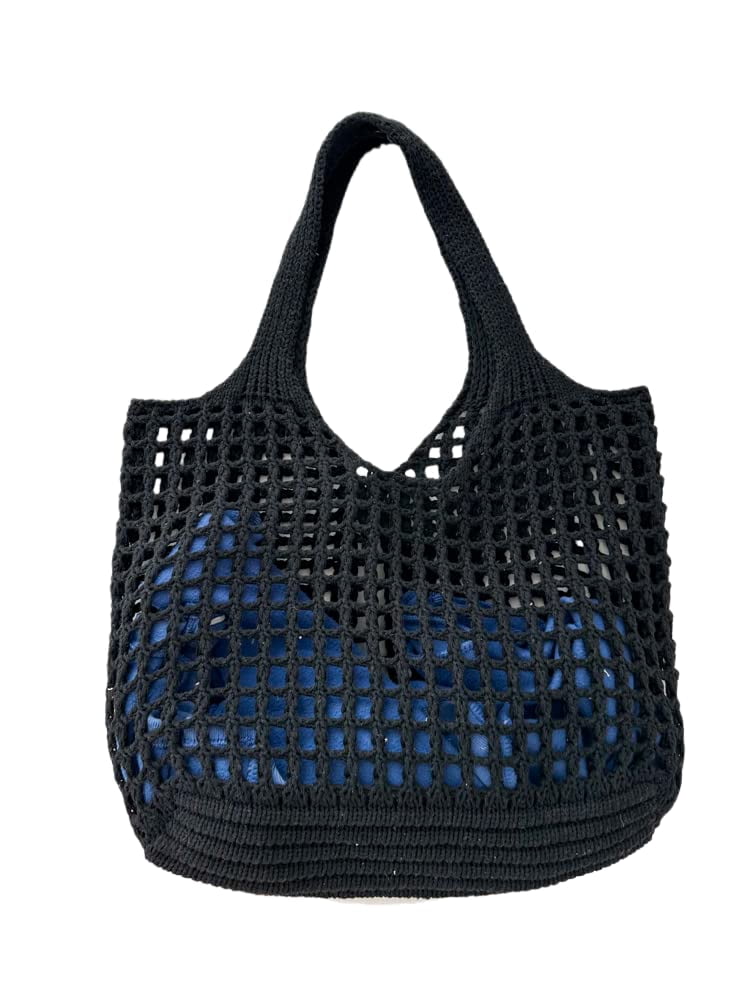 Beach Bag for women, Crochet tote bags, Shoulder Handbags knit bag,cute tote bag for travel,Crocheted tote bag