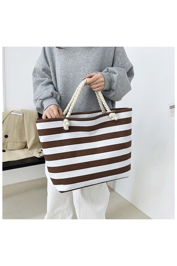 Beach Bags for Women Large Canvas Beach Tote Bag Waterproof Sandproof Beach Bags Swim Pool Bag Travel Essentials