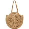thumbnail image 1 of Beach Bags for Women Straw Bag Vacation Summer Large Foldable Straw Beach Bag Tote Woven Shoulder Purse Handbag Beach Gifts, 1 of 7