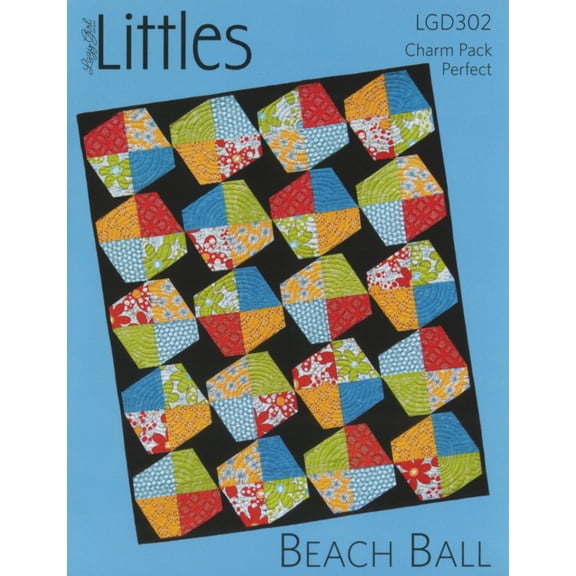 Beach Ball Quilt Pattern by Joan Hawley and Julie Herman of Lazy Girl Designs