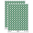 thumbnail image 1 of Beach Ball 200+ Round Stickers - Dark Green - Gloss Finish - 0.50" Size, 1 of 3