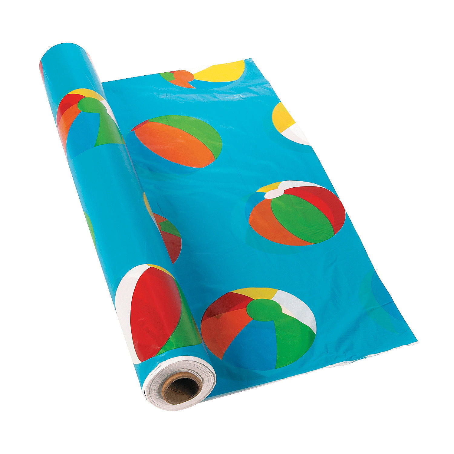 Beach Ball Tablecloth Roll Party Supplies 1 Piece