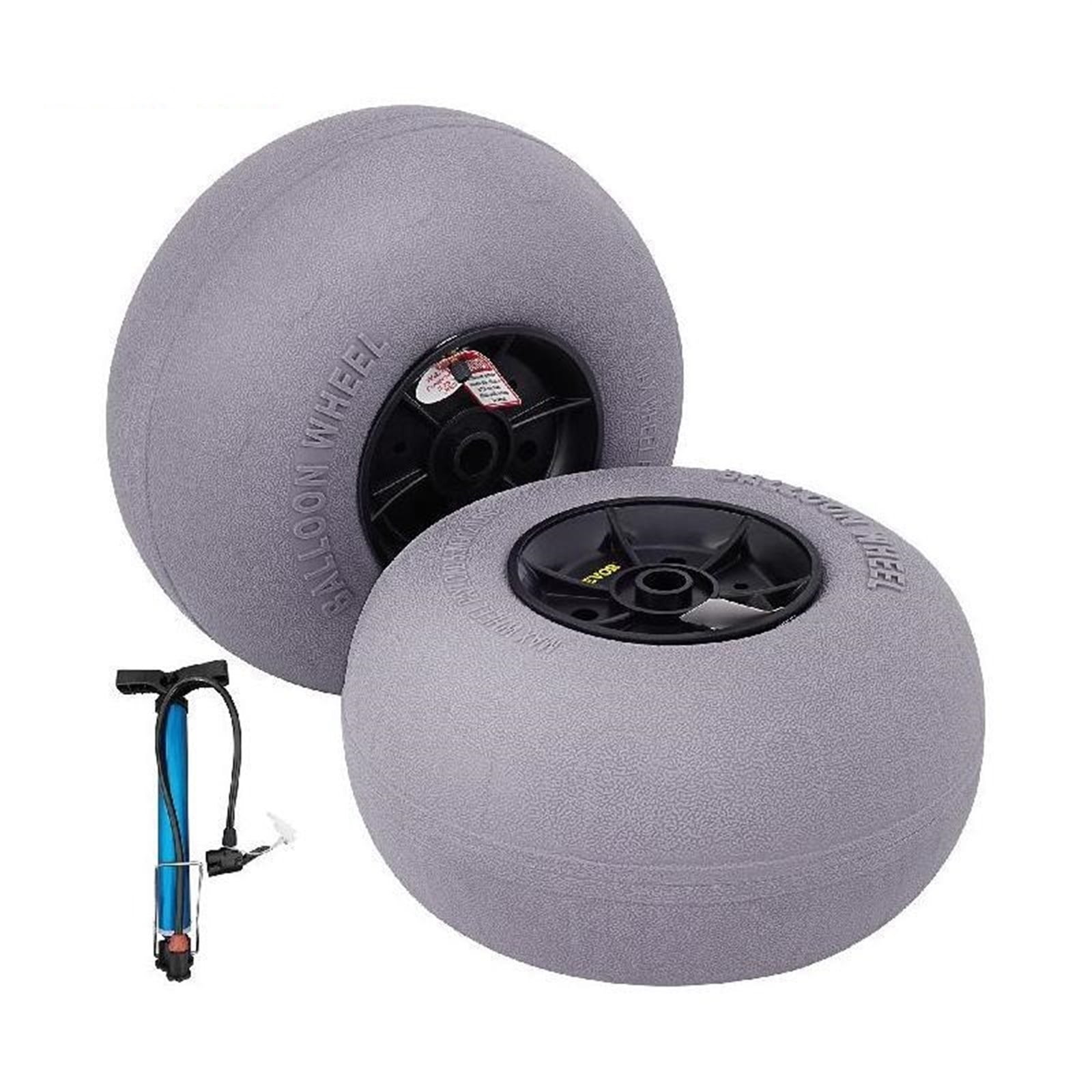 Beach Balloon Wheels 13" Replacement Sand Tires TPU Cart Tires for