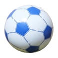 thumbnail image 1 of Beach Balls, 11.8" Inflatable Soccer Ball - Blow Up Inflatable Beach Ball for Pool Parties, Themed Birthdays, Beach Events, Summer Party Decorations, 1 Pack Beach Football Blue, 1 of 5