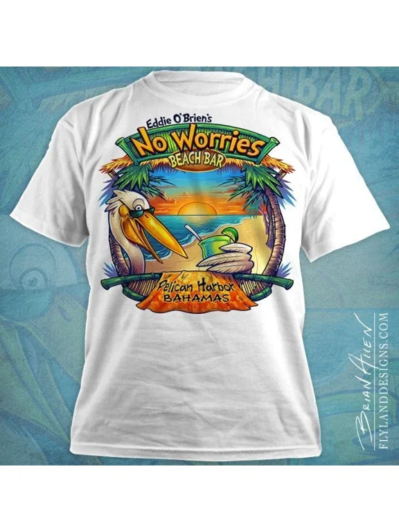 Beach Bar T-Shirt Design