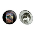 thumbnail image 1 of Beach Beauty Motorcycle Bike Born Ride Metal 0.75" Lapel Hat Pin Tie Tack Pinback, 1 of 5