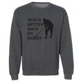 thumbnail image 1 of Beach Better Have My Money Crewneck Sweatshirt, 1 of 3
