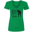 thumbnail image 1 of Beach Better Have My Money Womens V-Neck Tee, 1 of 1