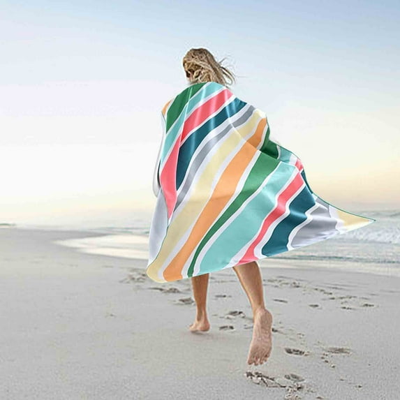Beach Blanket, Outdoor Picnic Blankets, Waterproof Sandproof Portable Blankets, Foldable and Lightweight for Spring Summer Camping, Beach, Park, 28x60"