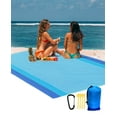 thumbnail image 1 of Beach Blanket Sandproof, Waterproof Large Camping Blanket 79" x 55" for 4-7 Adults,Compact Sand Free Mat Quick Drying, Lightweight & Durable for Beach Camping Hiking, 1 of 7