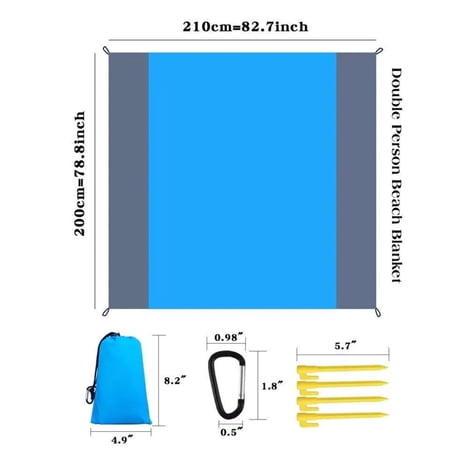 Beach Blanket Waterproof | Sand proof | Compact