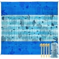 thumbnail image 1 of Beach Blanket Waterproof Sandproof, 9x10 ft Oversized Sand Free Beach Mat, Quick Drying, Light Weight and Portable Outdoor Picnic Mat for Travel, Camping, 1 of 6