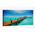 thumbnail image 1 of Beach Boardwalk Canvas Art Beach Sunset Picture Wall Art Beach Landscape Framed Painting Wall Decor For Home Office Bedroom Reeady to Hang, 1 of 6