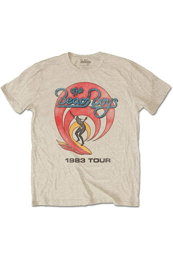 Beach Boys Men's 1983 Vintage Tour T-Shirt X-Large | Officially Licensed Merchandise