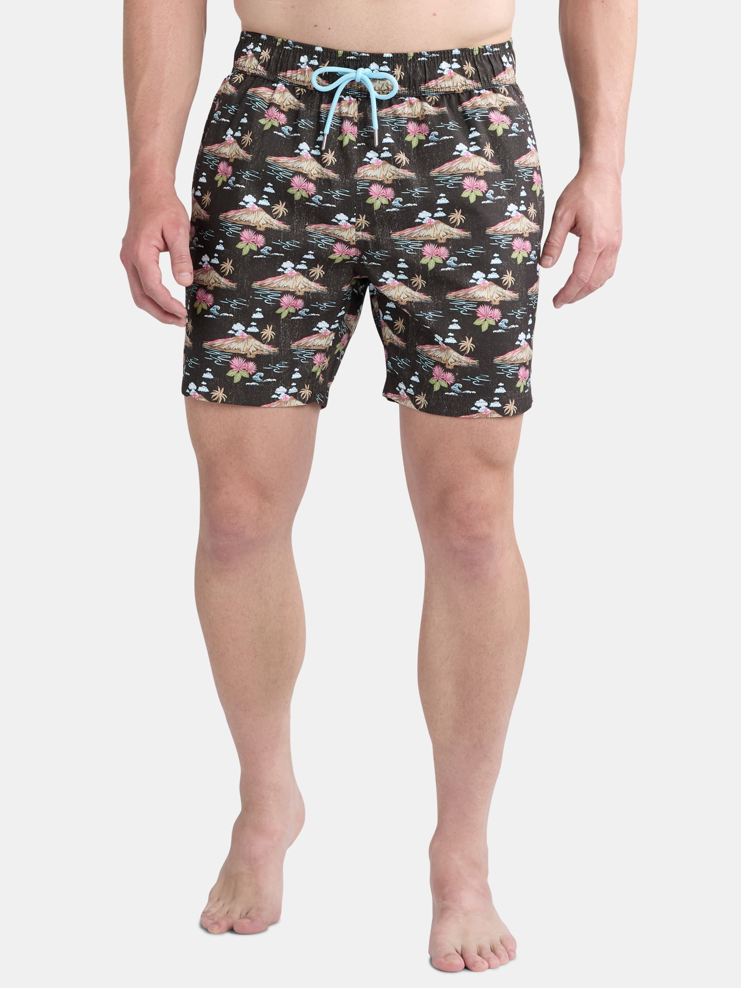 Beach Bros. Men's Swim Trunk, 6.5" inch Inseam, Sizes S-2XL