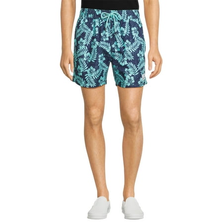 Beach Bros. Men's and Big Men’s Swim Trunks with UPF50+, 6.5” Inseam, Sizes S-2XL