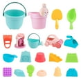 Beach Buckets And Shovels Pool Blow up for Kids above Ground Pool Slide for Adults Large Beach