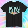 thumbnail image 1 of Beach Bum Floral Design | Summer Casual T-Shirt | S-5XL, 1 of 2