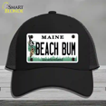 thumbnail image 1 of Beach Bum Maine Novelty License Plate Hat Mesh Black, 1 of 1