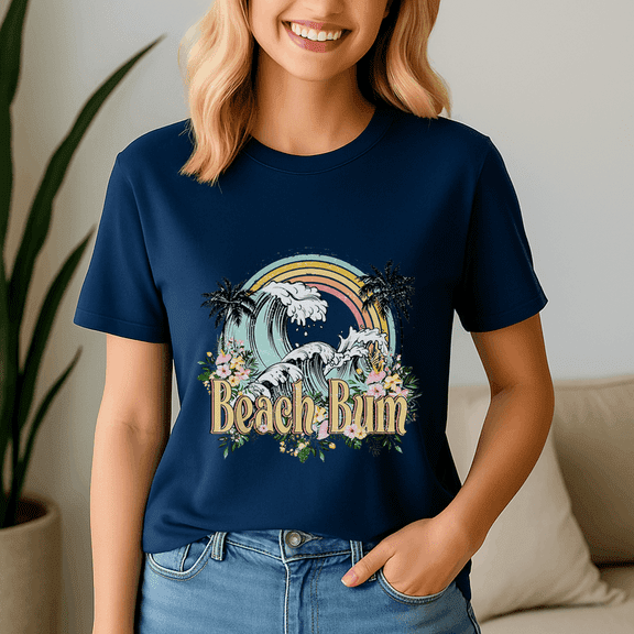Beach Bum Shirt,Summer Beach Tee,Summer Vibes,Summer Girl,Hello Summer,Summer Vacation Tshirt