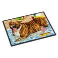 thumbnail image 1 of Beach Bum Staffie Door Mat, 1 of 2